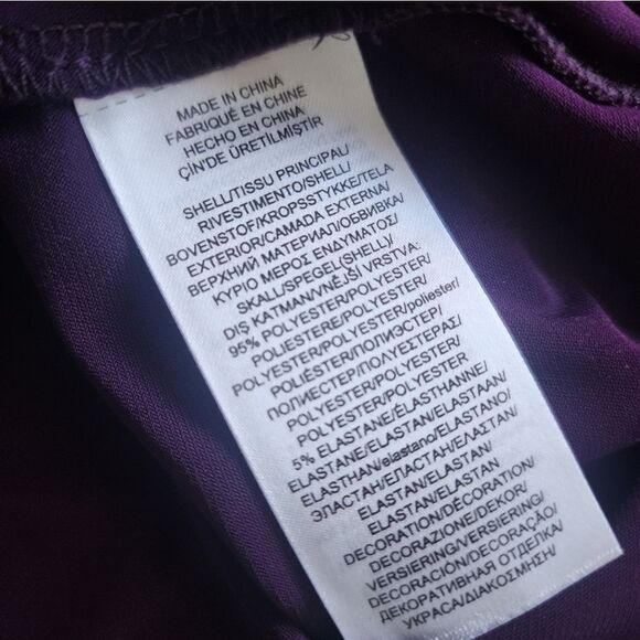 Ralph Lauren Purple Long Sleeve Sheath Dress for Cocktail - Picture 8 of 9